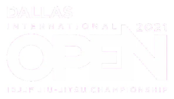 2021 IBJJF Dallas Open logo