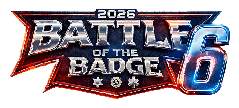 2026 Battle Of The Badge 6 logo