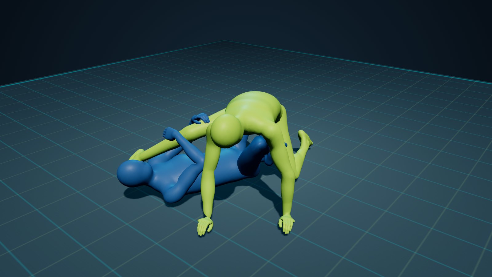 X-Guard in 3D on the Digitsu Graph