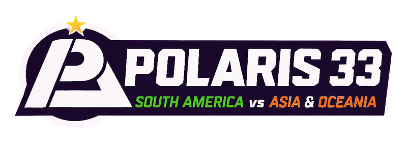 Polaris 33: South America vs Asia & Oceania logo