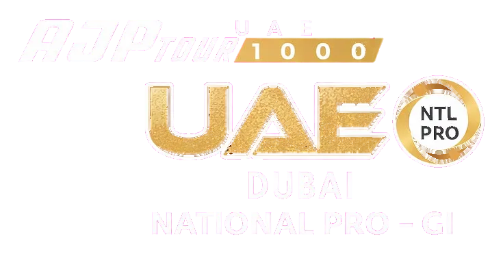2021 AJP Tour UAE National Pro - Gi logo