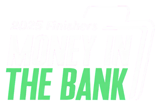 2025 Finishers Money in the Bank logo