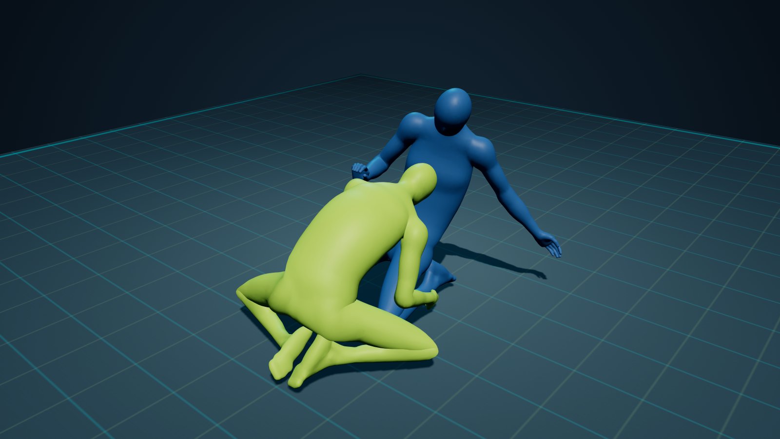 Double Leg Takedown in 3D on the Digitsu Graph