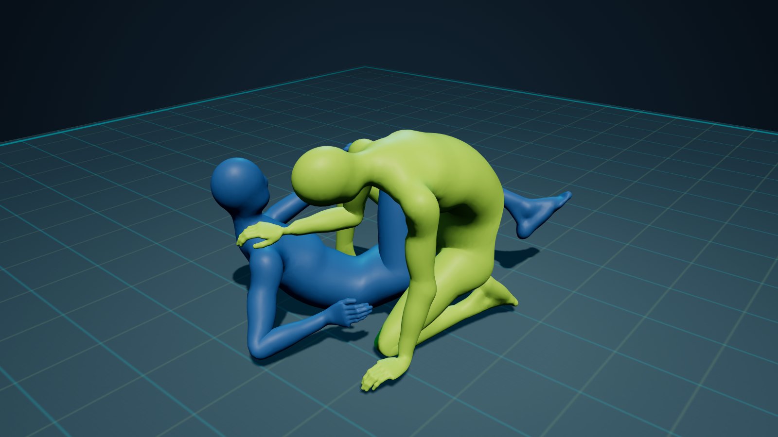 Outside Ashi Garami in 3D on the Digitsu Graph