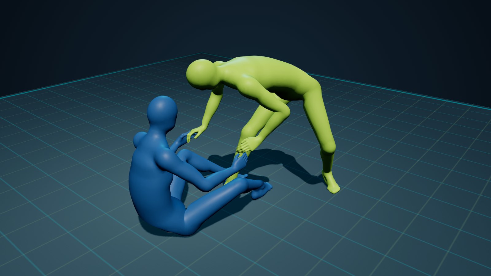 Seated Guard in 3D on the Digitsu Graph