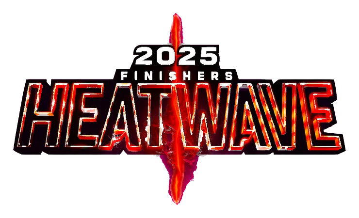 2025 Finishers Heatwave logo