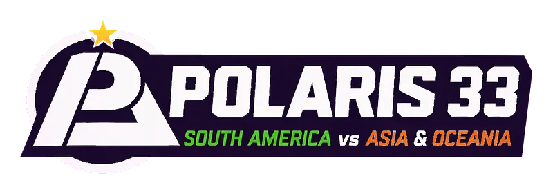 Polaris 33: South America vs Asia & Oceania logo