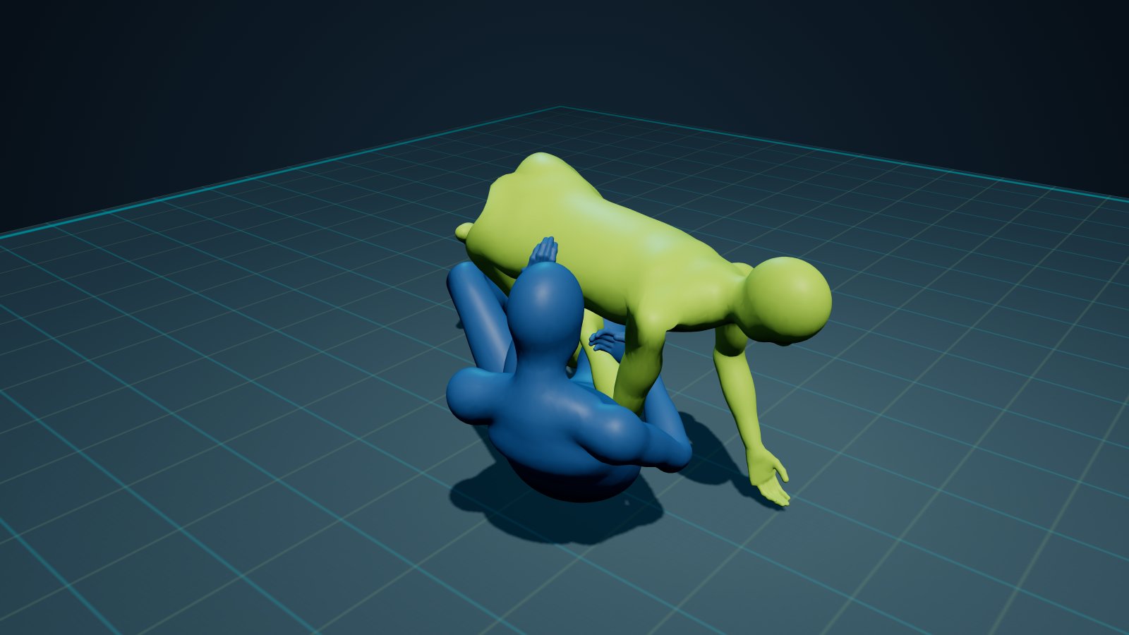 Back Step in 3D on the Digitsu Graph