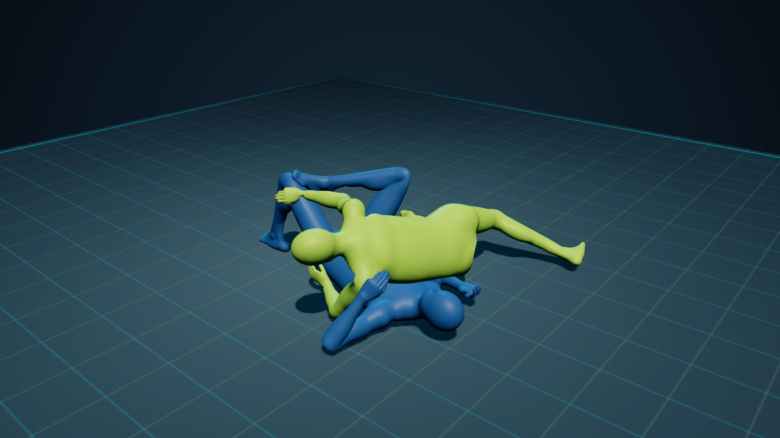 Reverse Side Control in 3D on the Digitsu Graph