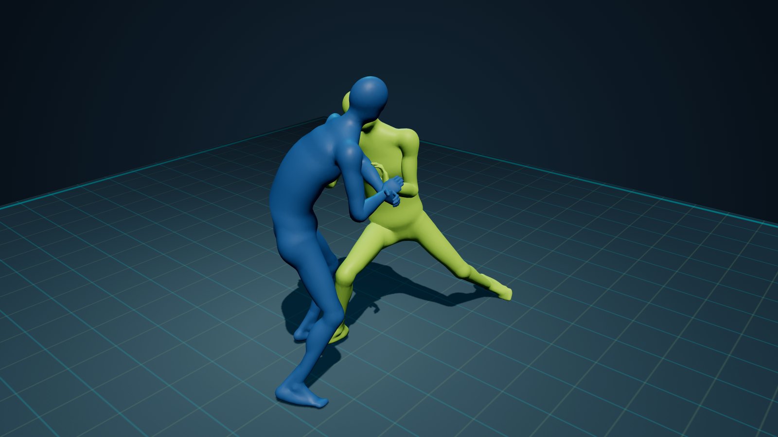 Ouchi Gari in 3D on the Digitsu Graph