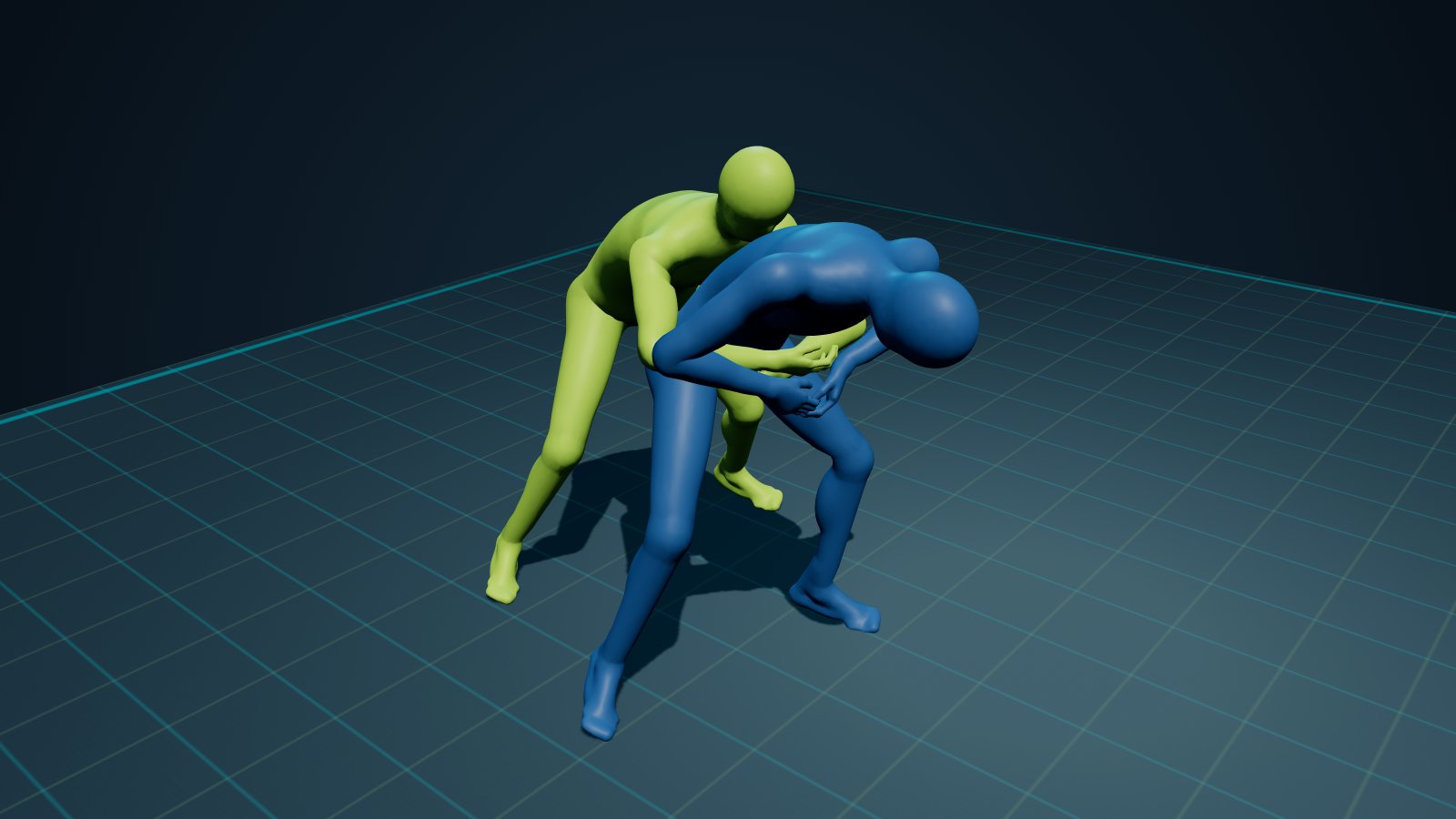 Body Lock in 3D on the Digitsu Graph