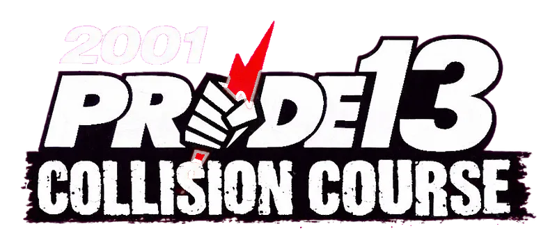2001 PRIDE 13: Collision Course logo