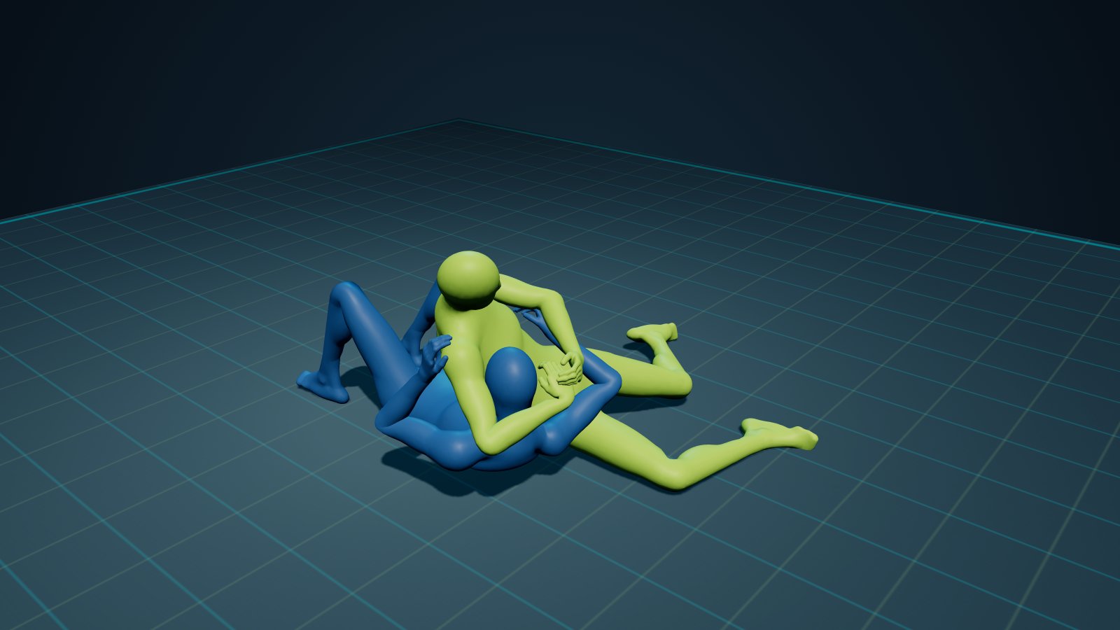 Kesa Gatame in 3D on the Digitsu Graph