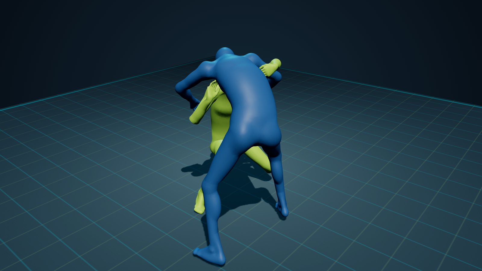 Fireman's Carry in 3D on the Digitsu Graph