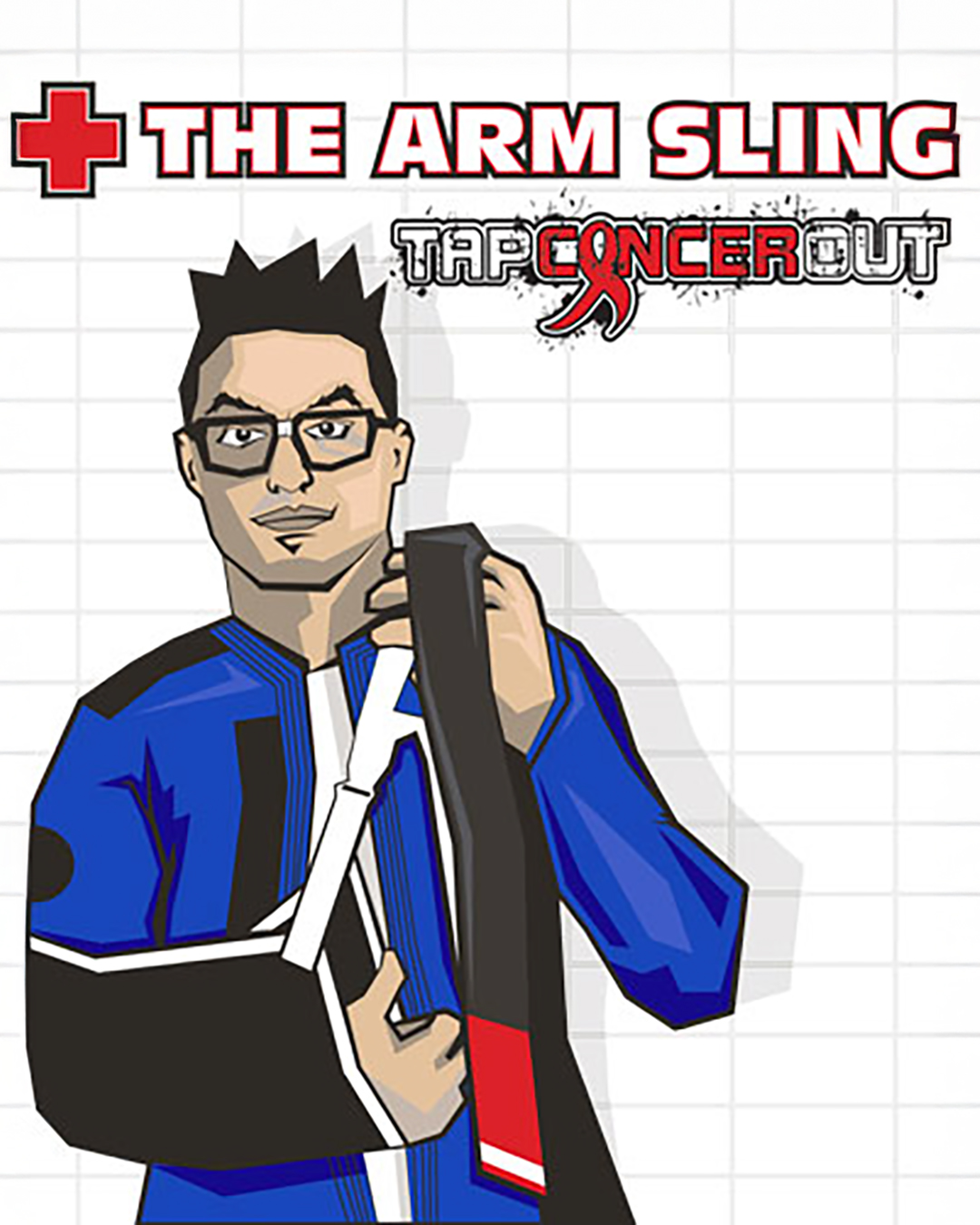 The Arm Sling - Tap Cancer Out by Charlie Liu