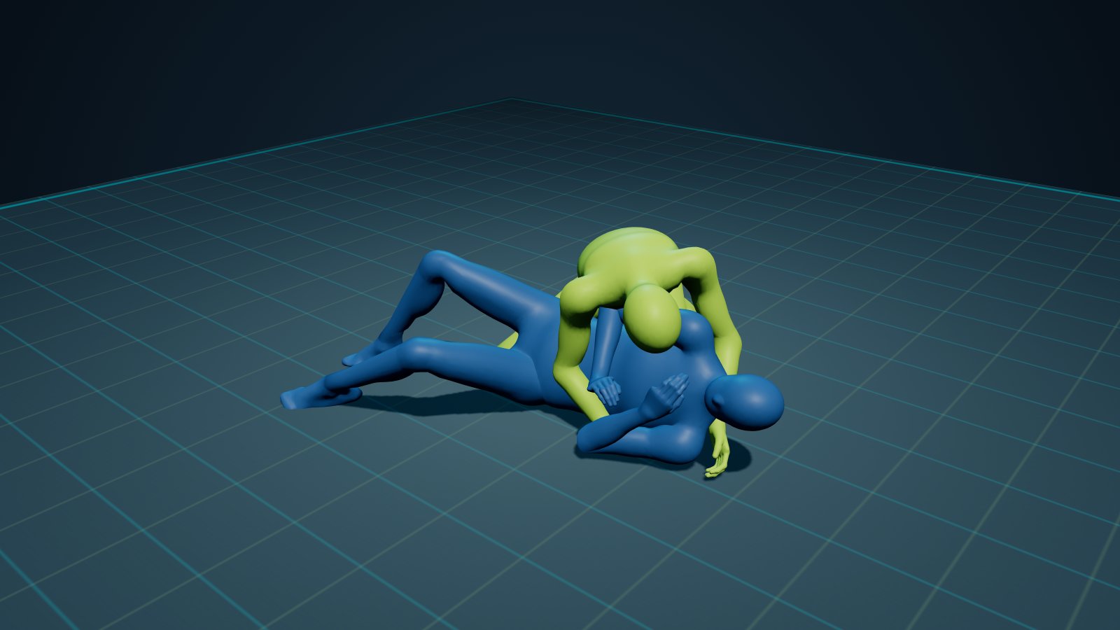 Side Control in 3D on the Digitsu Graph