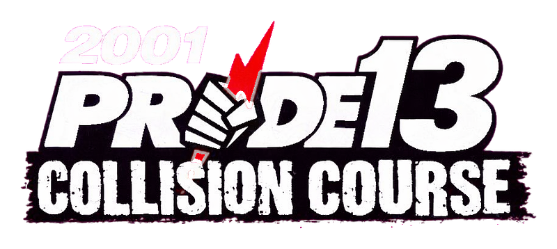 2001 PRIDE 13: Collision Course logo