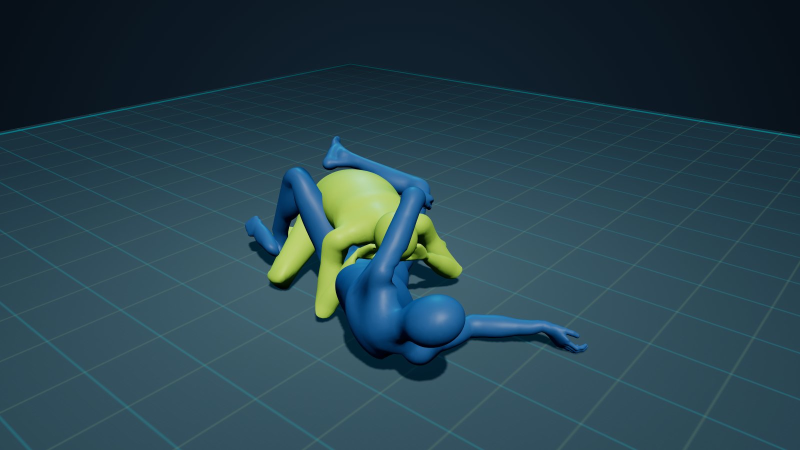 Hip Bump Sweep in 3D on the Digitsu Graph
