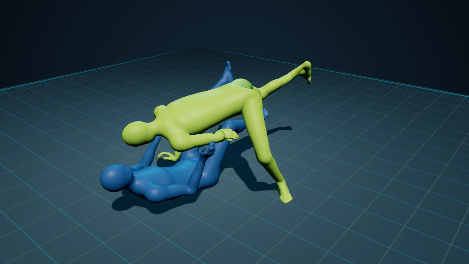 X-Pass in 3D on the Digitsu Graph