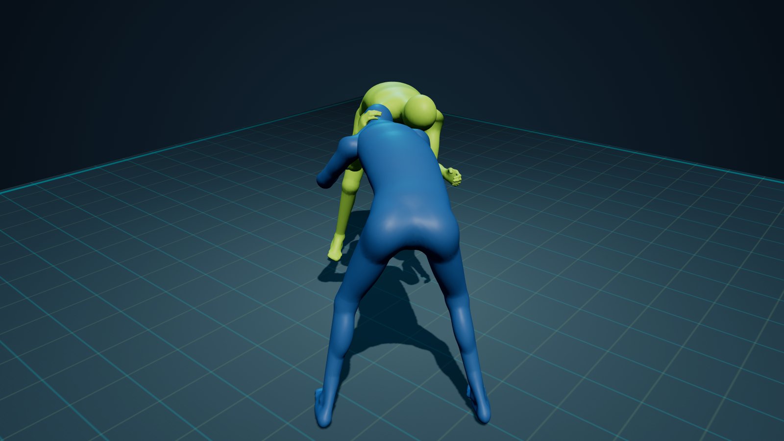 Duck Under in 3D on the Digitsu Graph