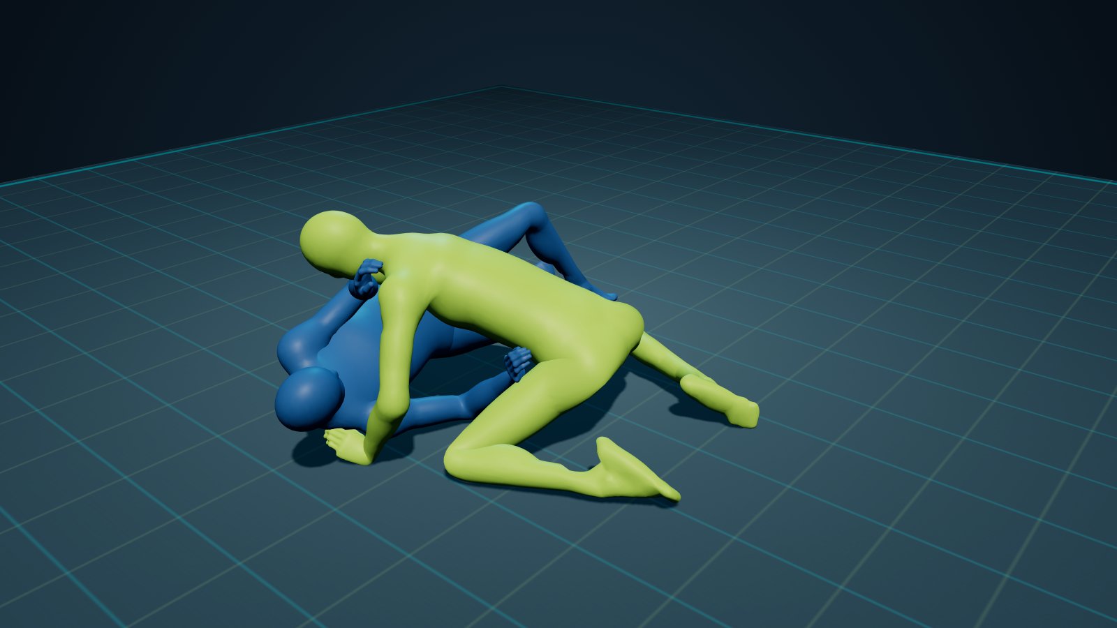 Shrimp Escape in 3D on the Digitsu Graph